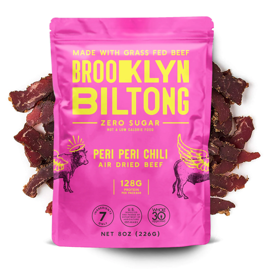 Brooklyn Biltong - Zero Sugar Peri Peri Chili Air Dried Beef