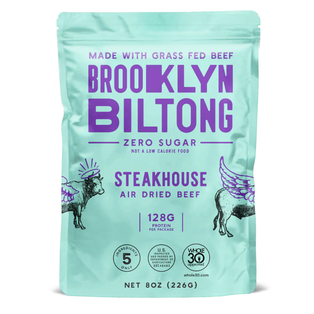 Brooklyn Biltong - Zero Sugar Steakhouse Air Dried Beef