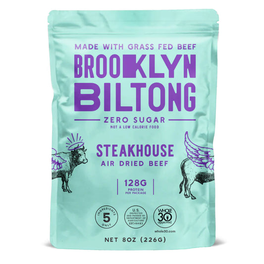 Brooklyn Biltong - Zero Sugar Steakhouse Air Dried Beef