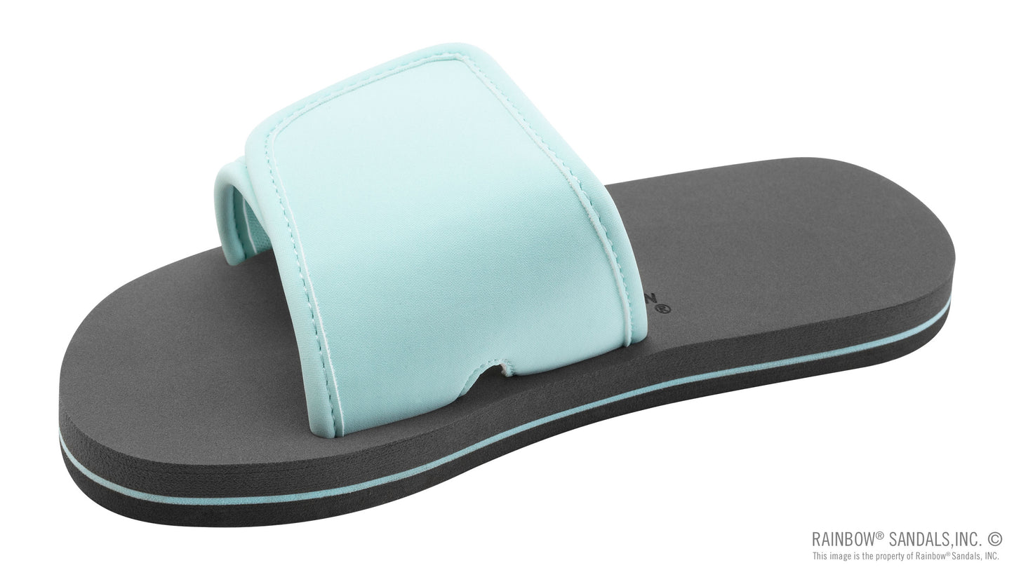 Grombow Slides - Soft Rubber Top Sole with Adjustable Strap