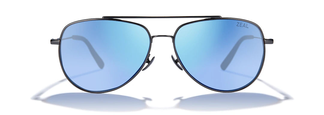 Horizon Blue Hawker Matte Silver