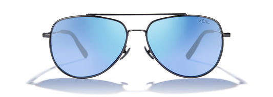 Horizon Blue Hawker Matte Silver