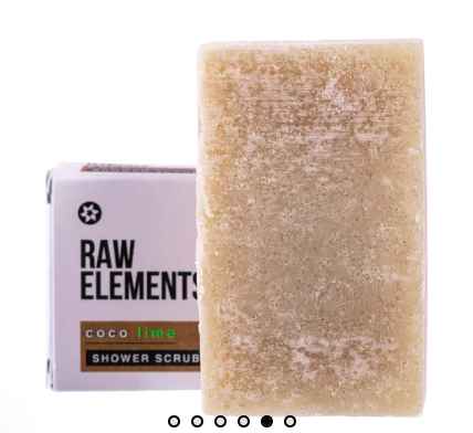 Shower Scrub Bar - Coco Lime