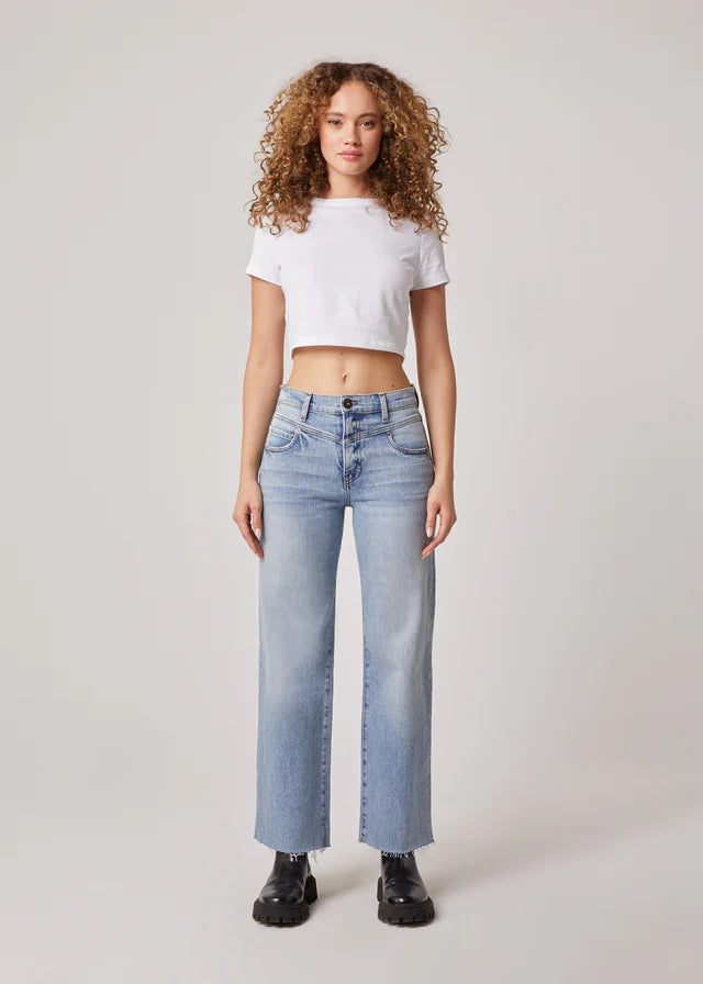 Conrad High Rise Wide Leg Jeans