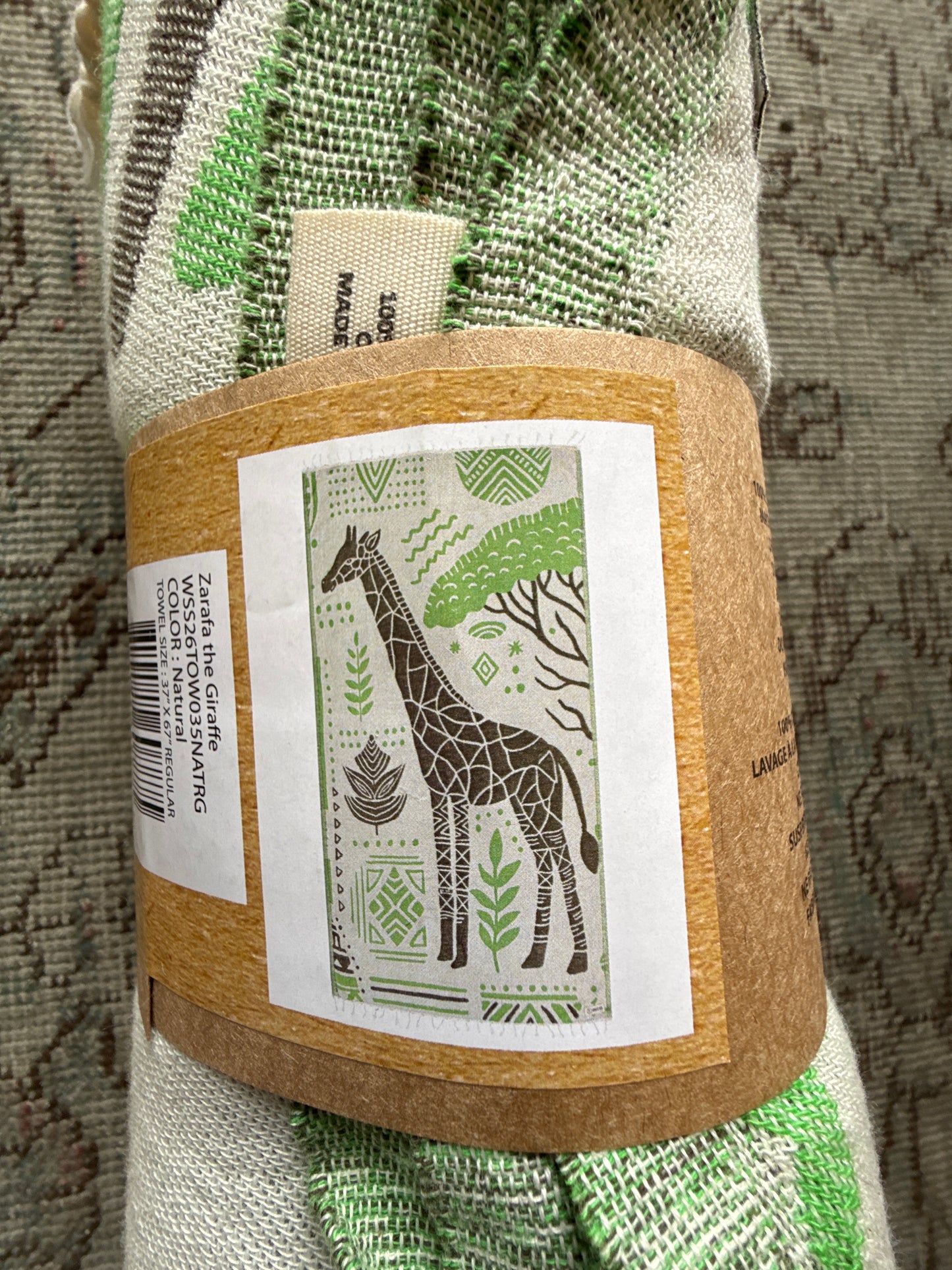 Sand Cloud - Zarafa the Giraffe