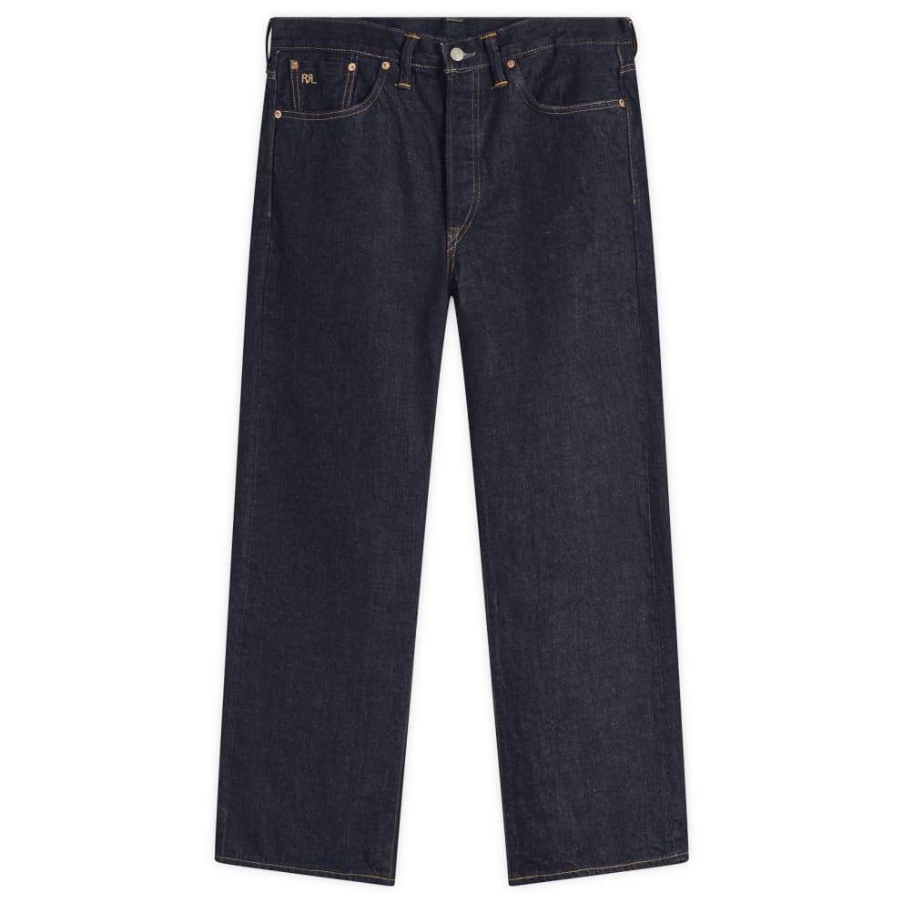 RRL VINTAGE LOOSE STRAIGHT SELVEDGE JEANS