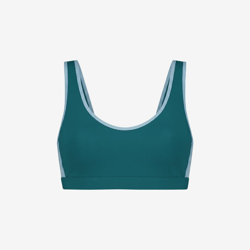Sports Top ― Teal / Light Blue