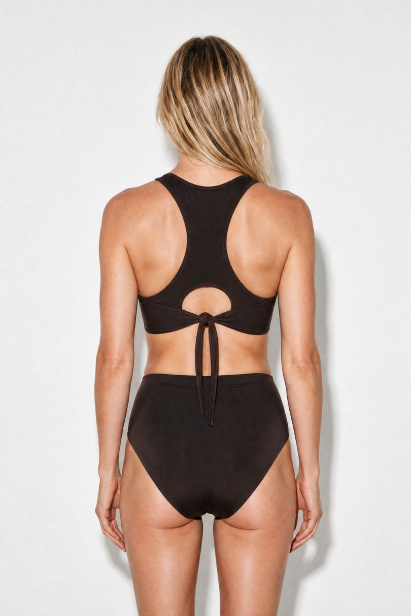 Bikini Top Racerfront Tie