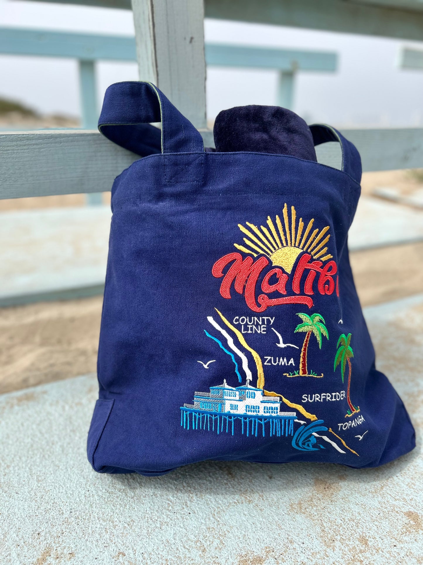 Malibu SNS Canvas Tote