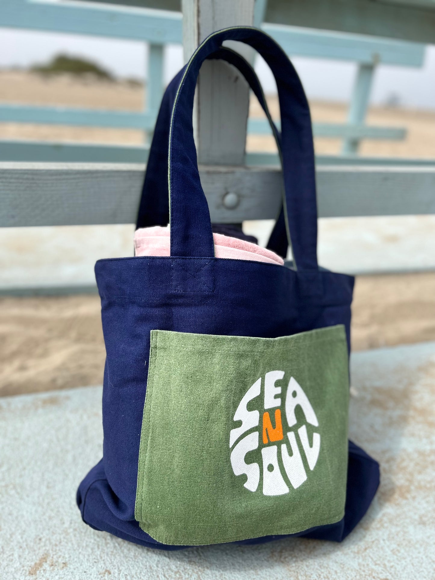 Malibu SNS Canvas Tote