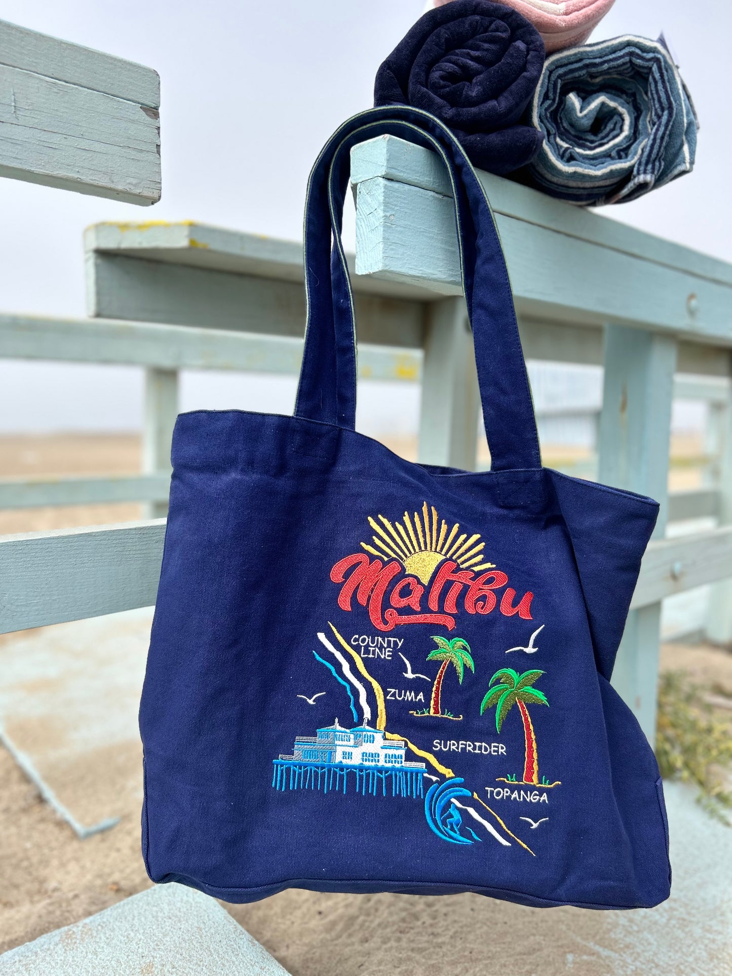 Malibu SNS Canvas Tote