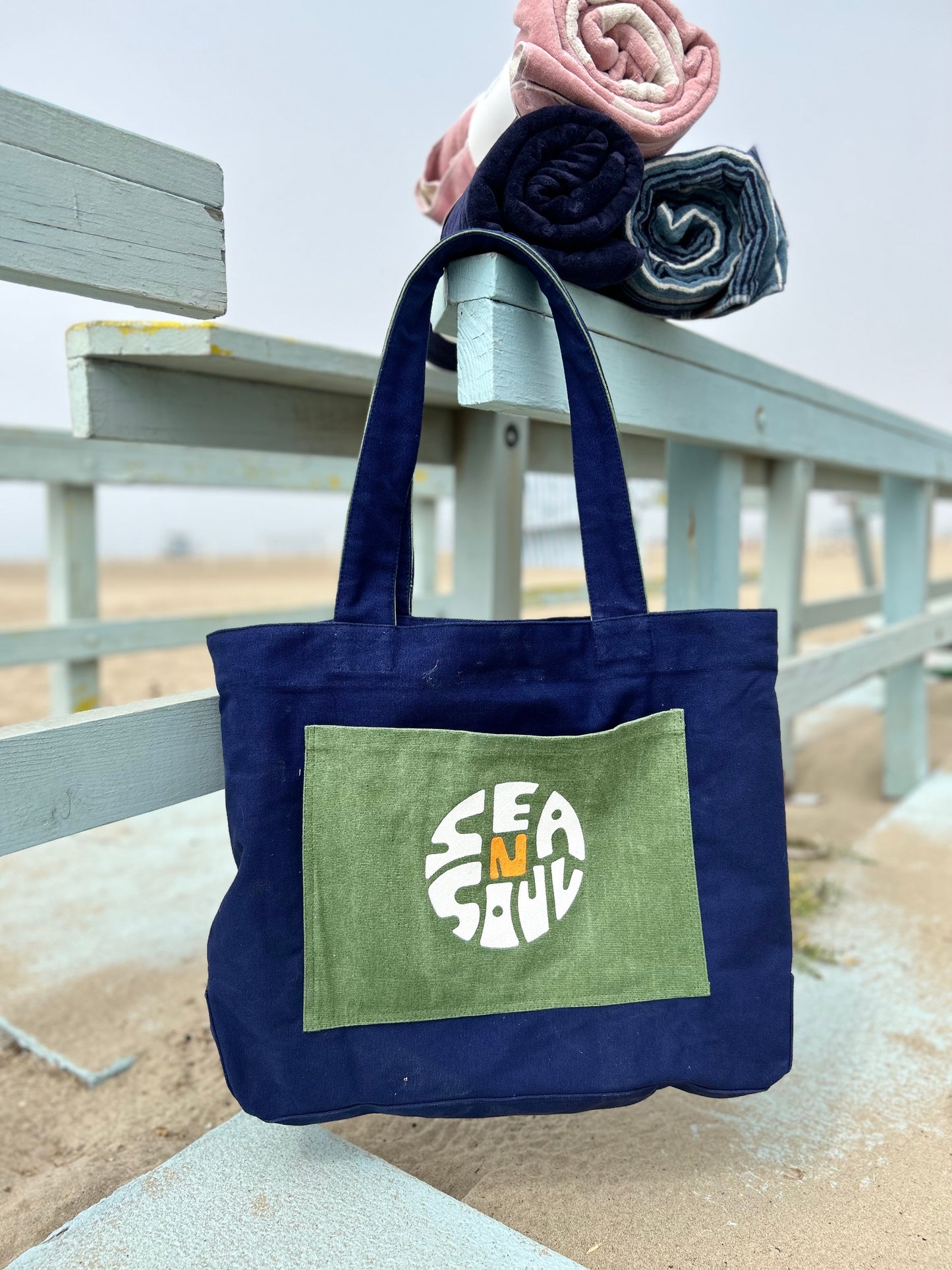 Malibu SNS Canvas Tote