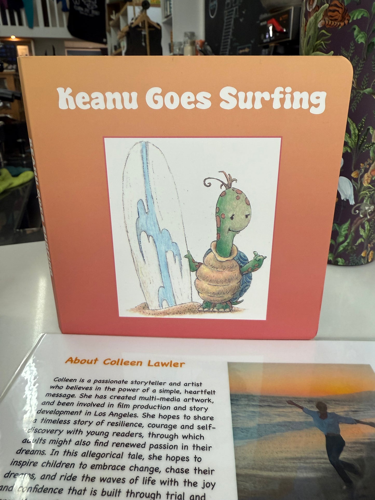 Keanu Goes Surfing - Baby Hard Book