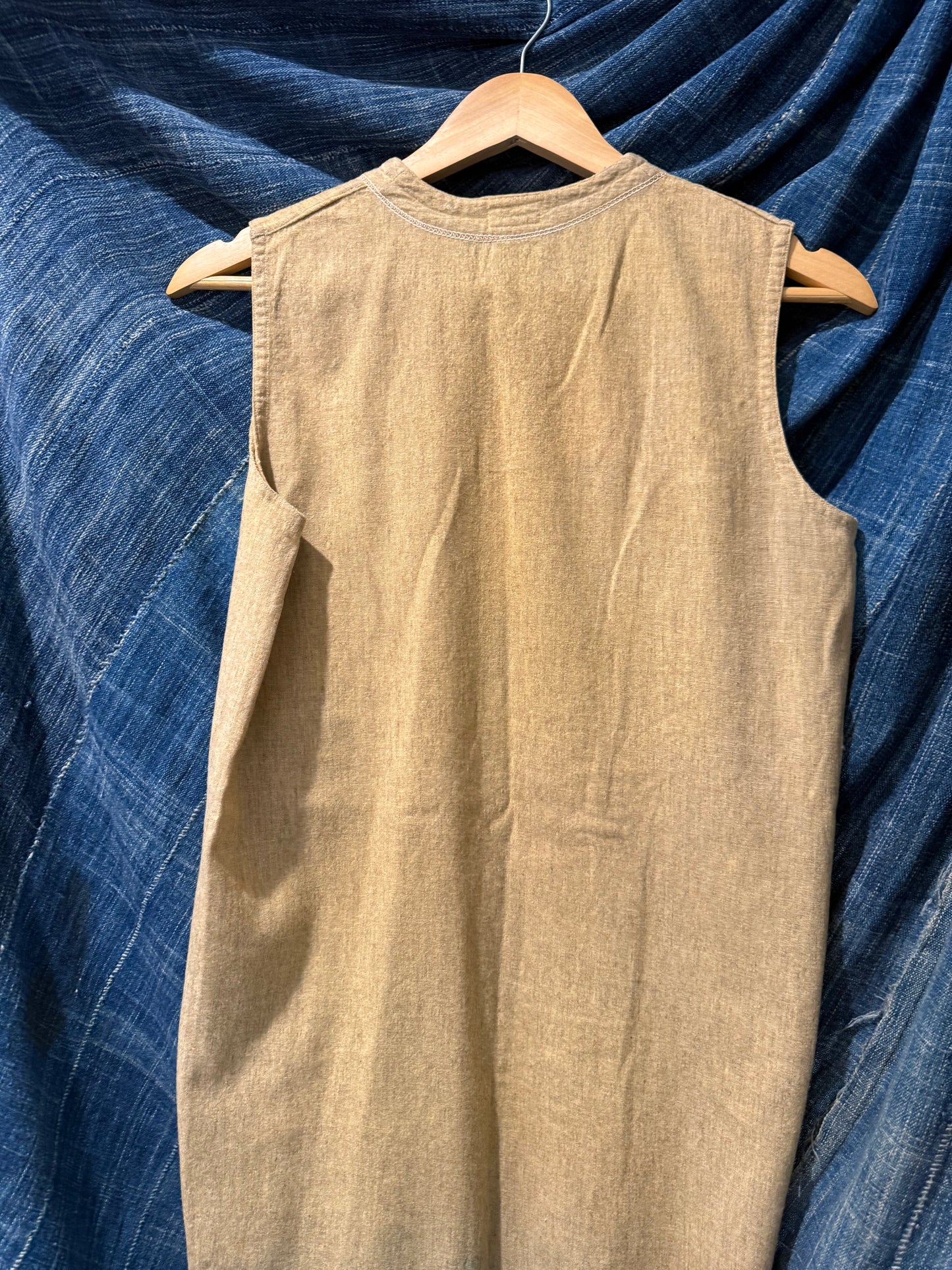 Vintage 1920's French Henley Vest