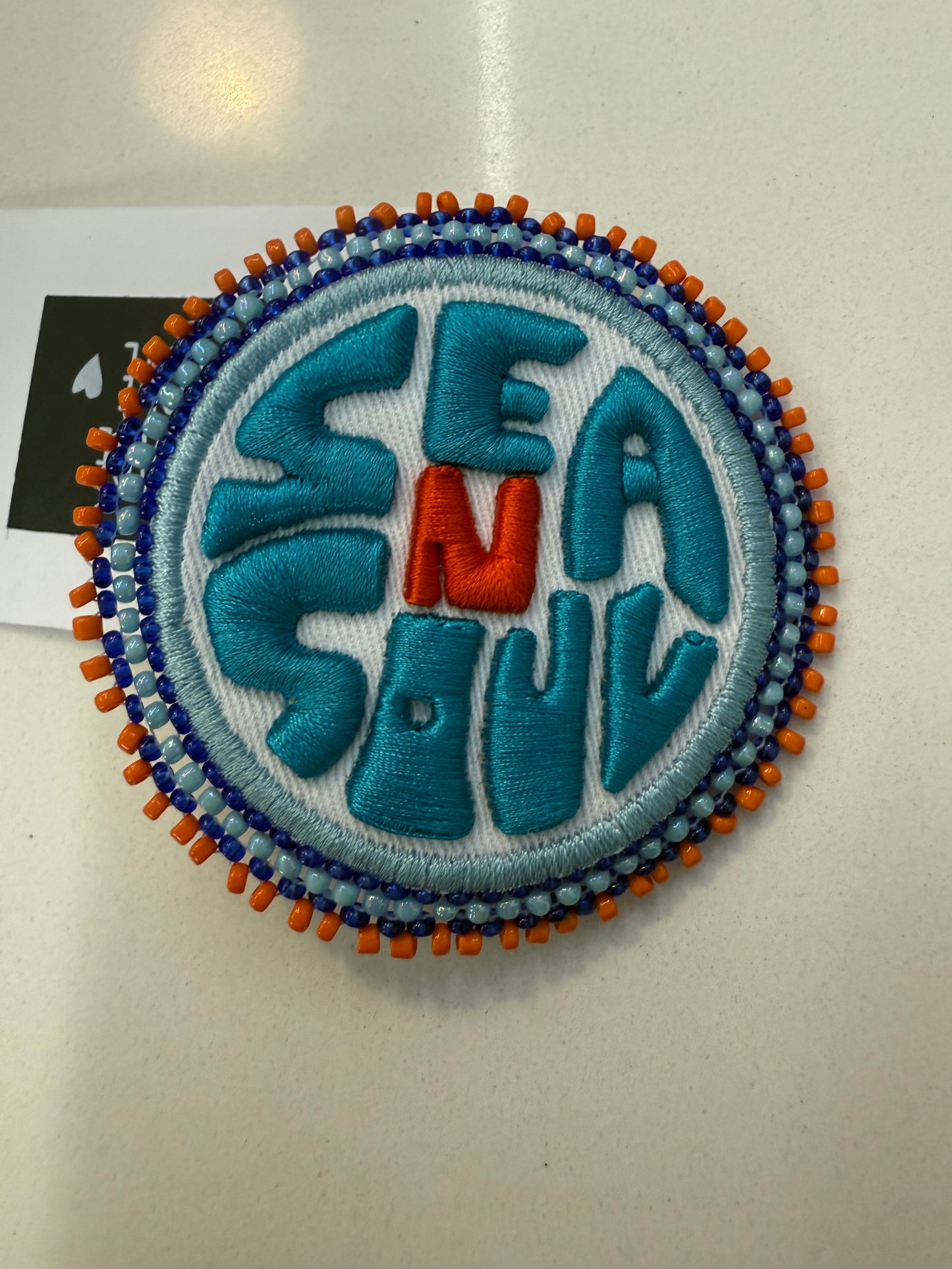 WildFlor Made - Sea N Soul Beaded Pin