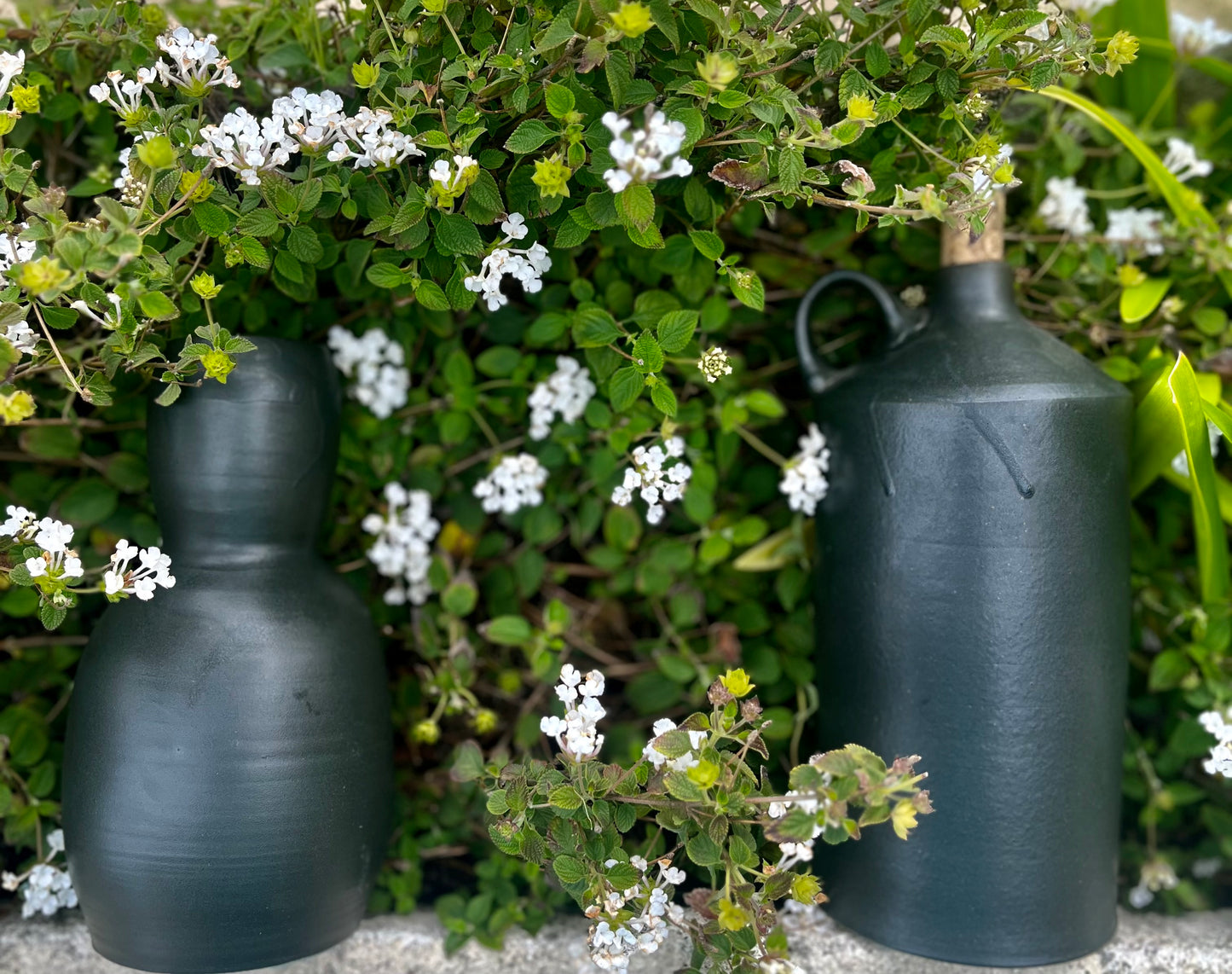 Home Made Jug- Charcoal