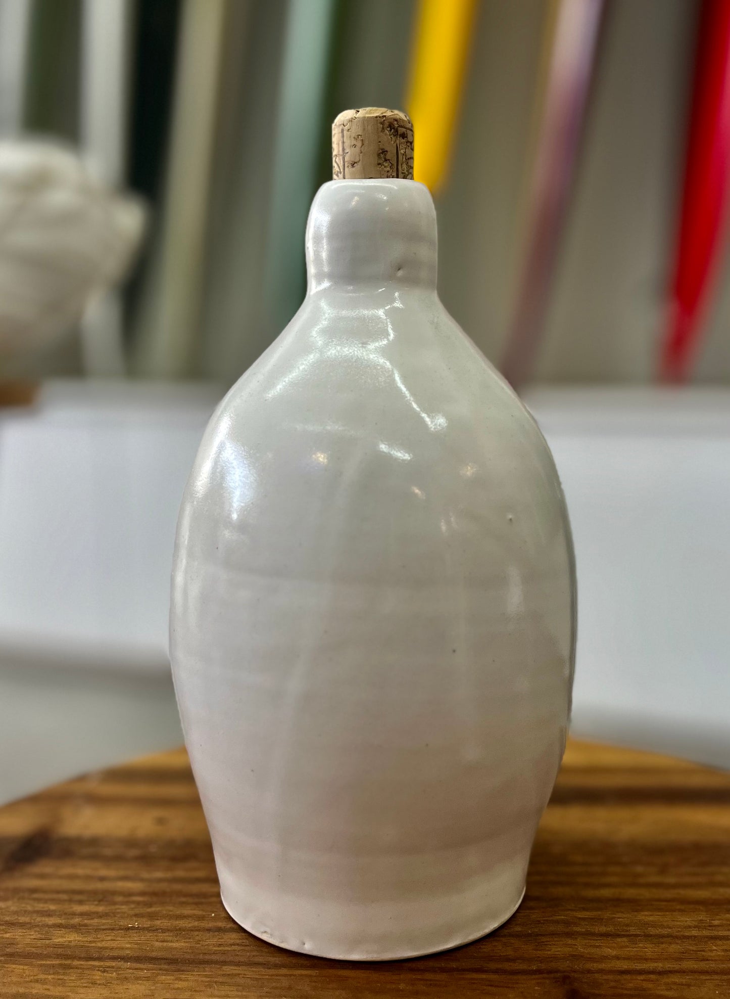 Hand Made Jug- White