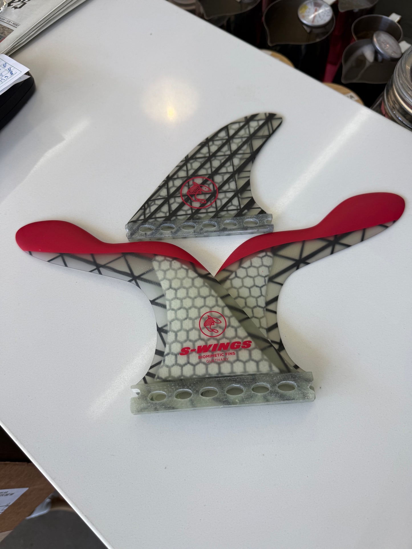 Pro 440 Red TriFin Set