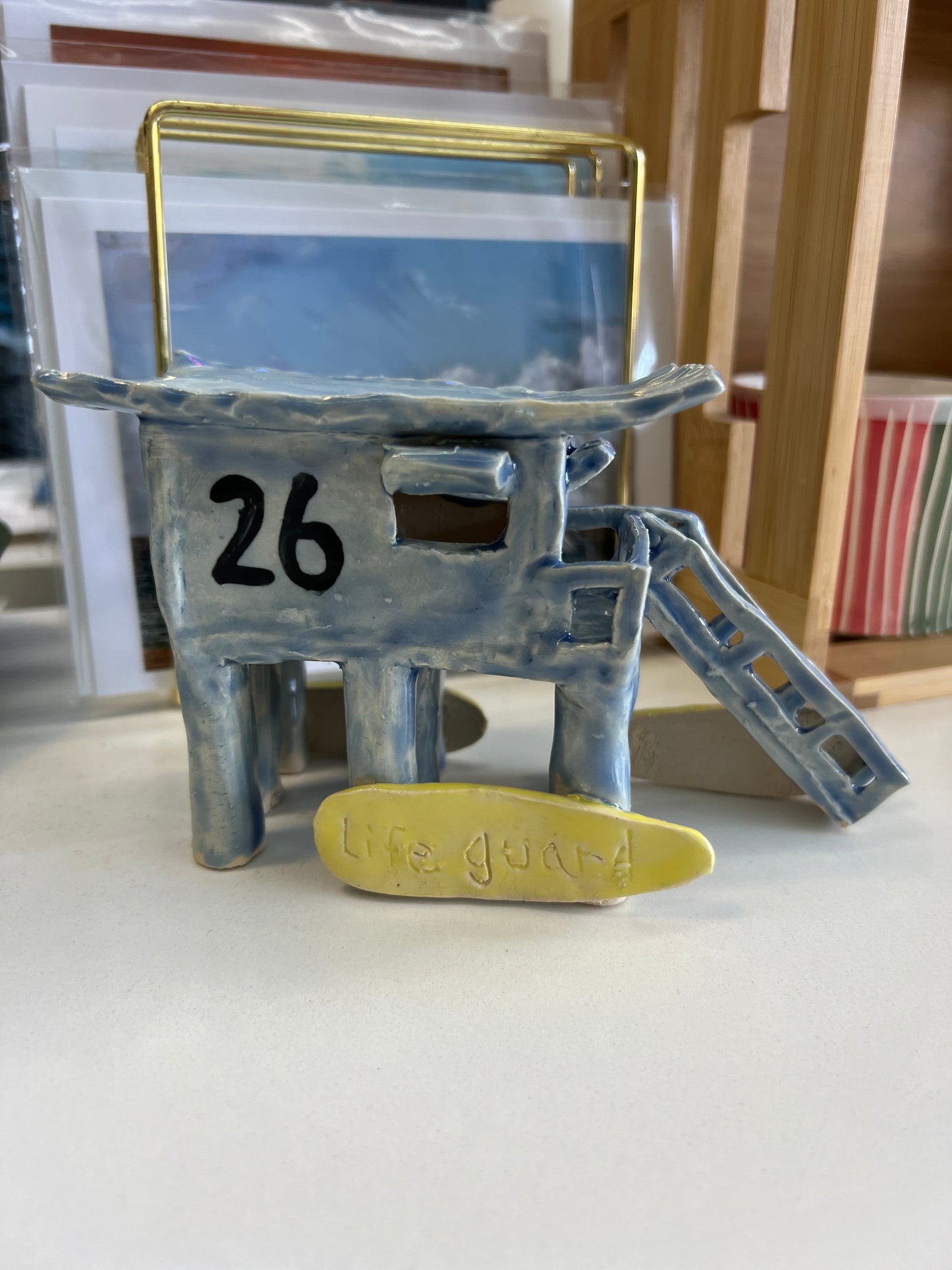 MASA Hand Shaped Ceramic Lifeguard Tower