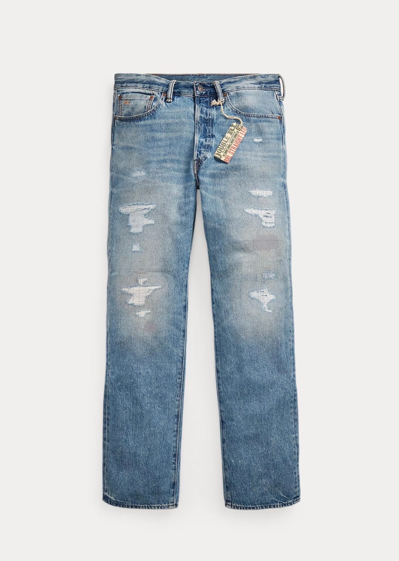 Straight Fit Repaired Clearville Jean