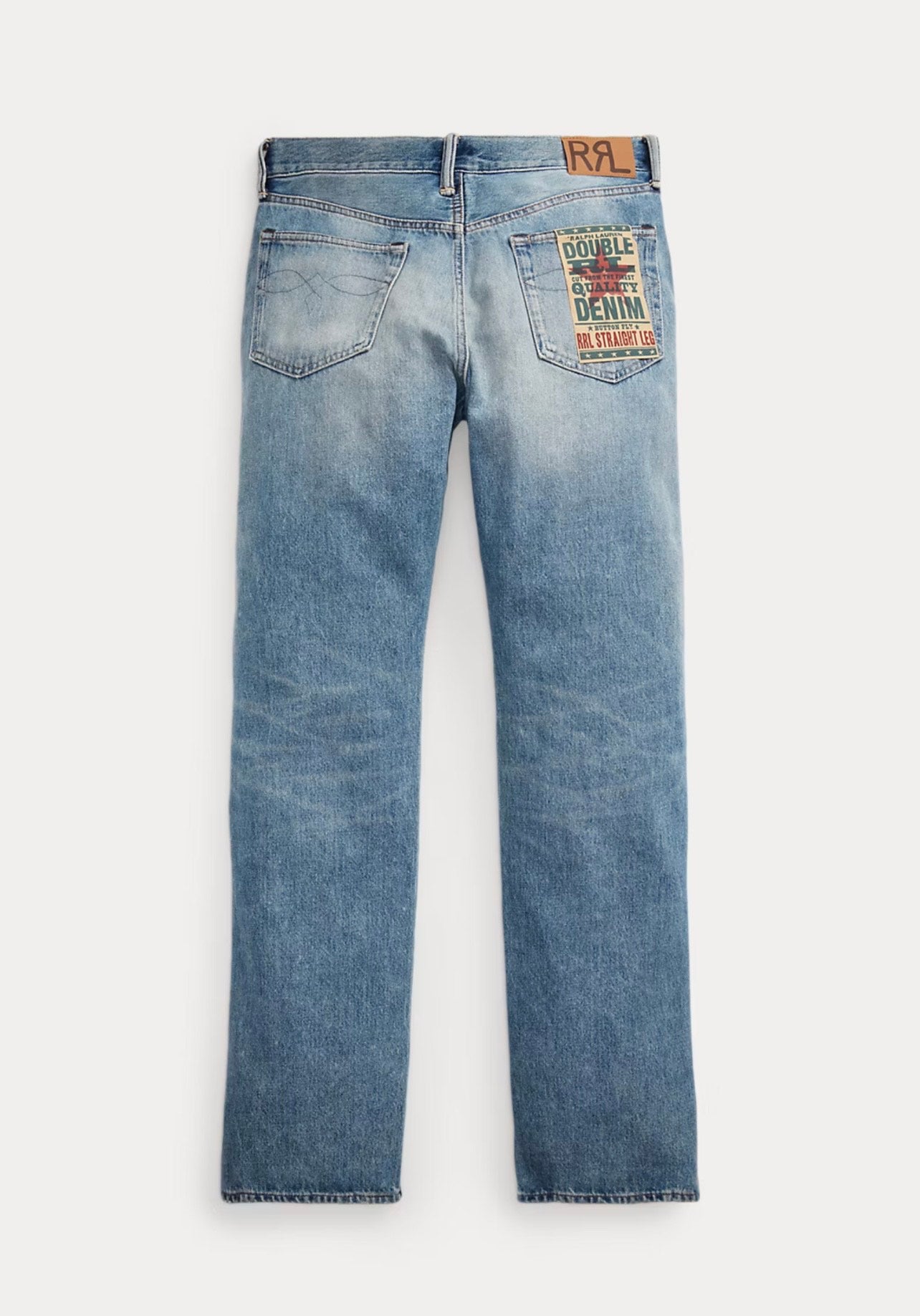 Straight Fit Repaired Clearville Jean