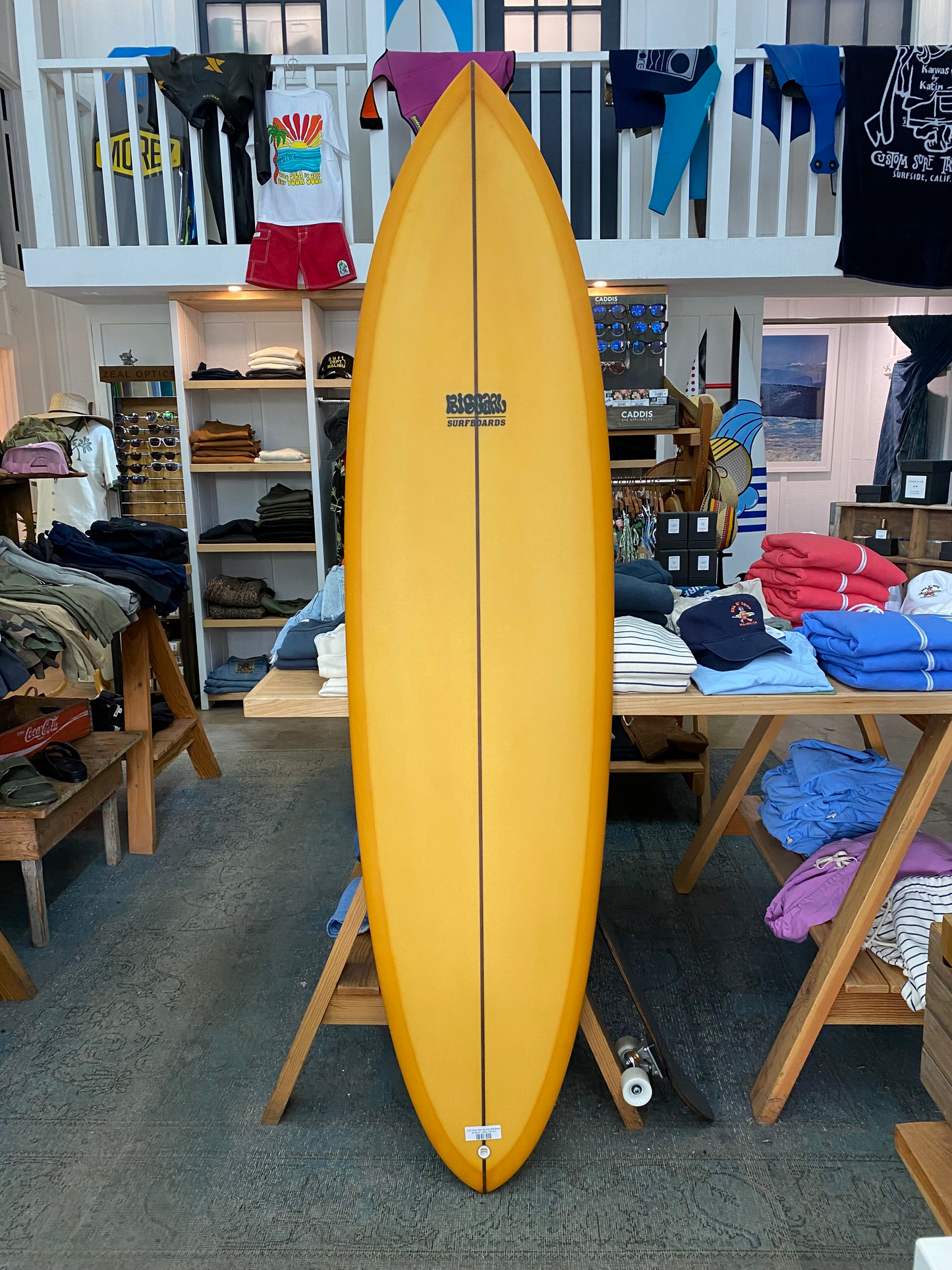 6'10" Turbo Twin Big Carl Surf Board