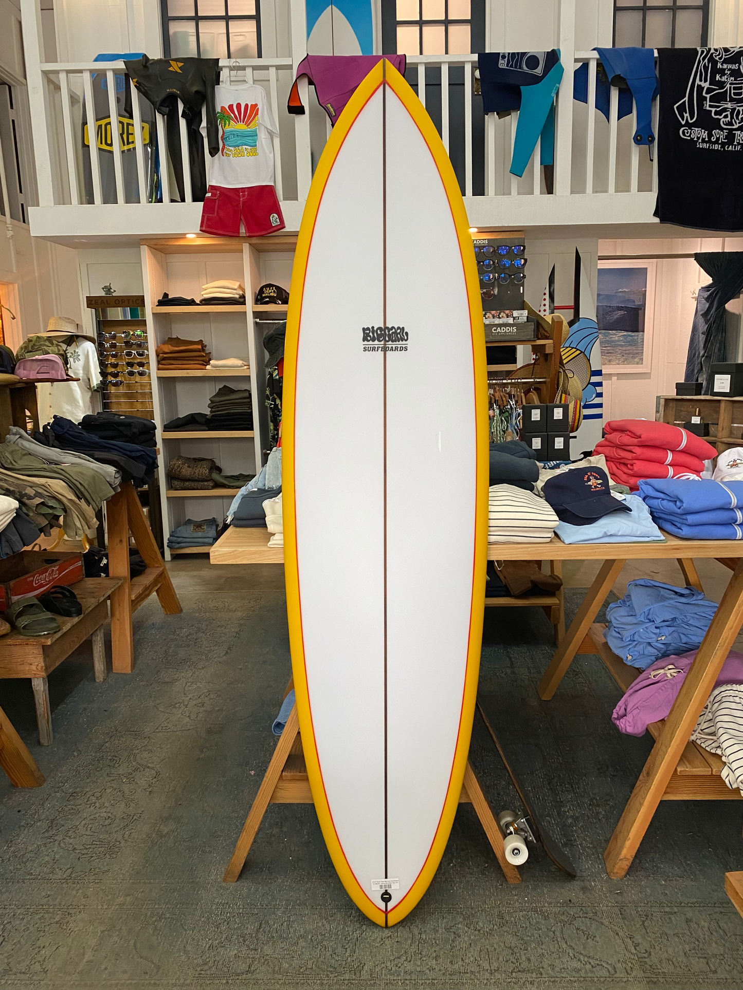6'10" Turbo Twin Big Carl Surf Board