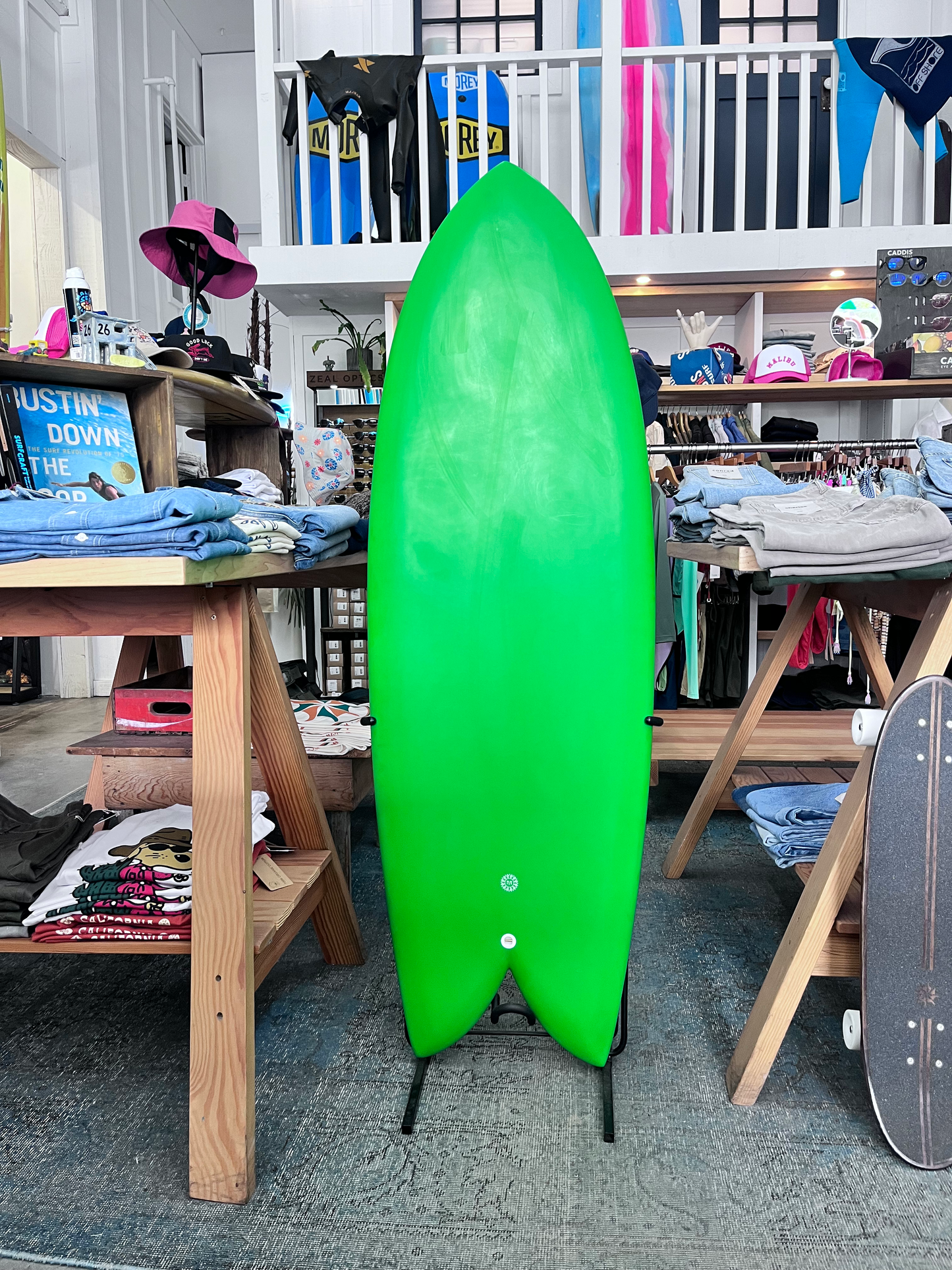 Koz McRae 5'1 Retro Fish (Green)