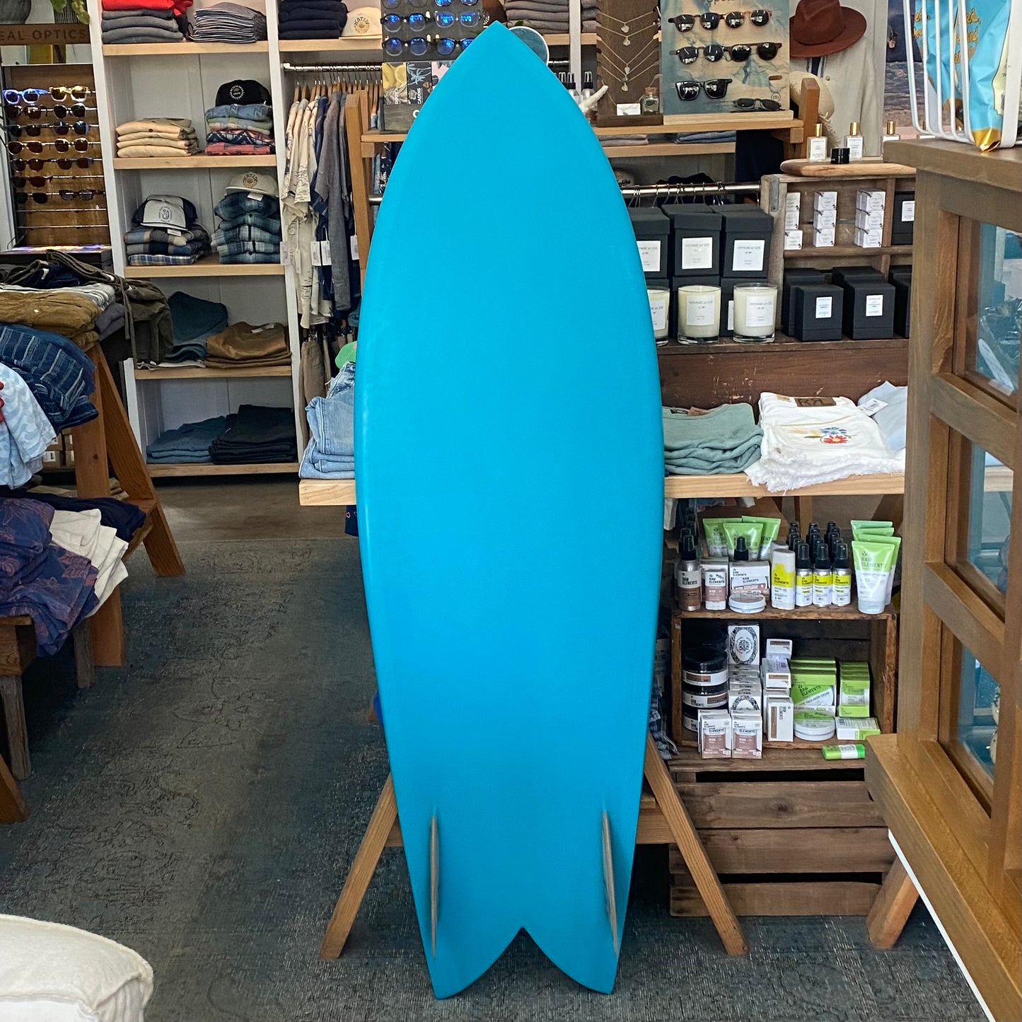 SEAN CARTER 5'7" GLASSED IN FINS