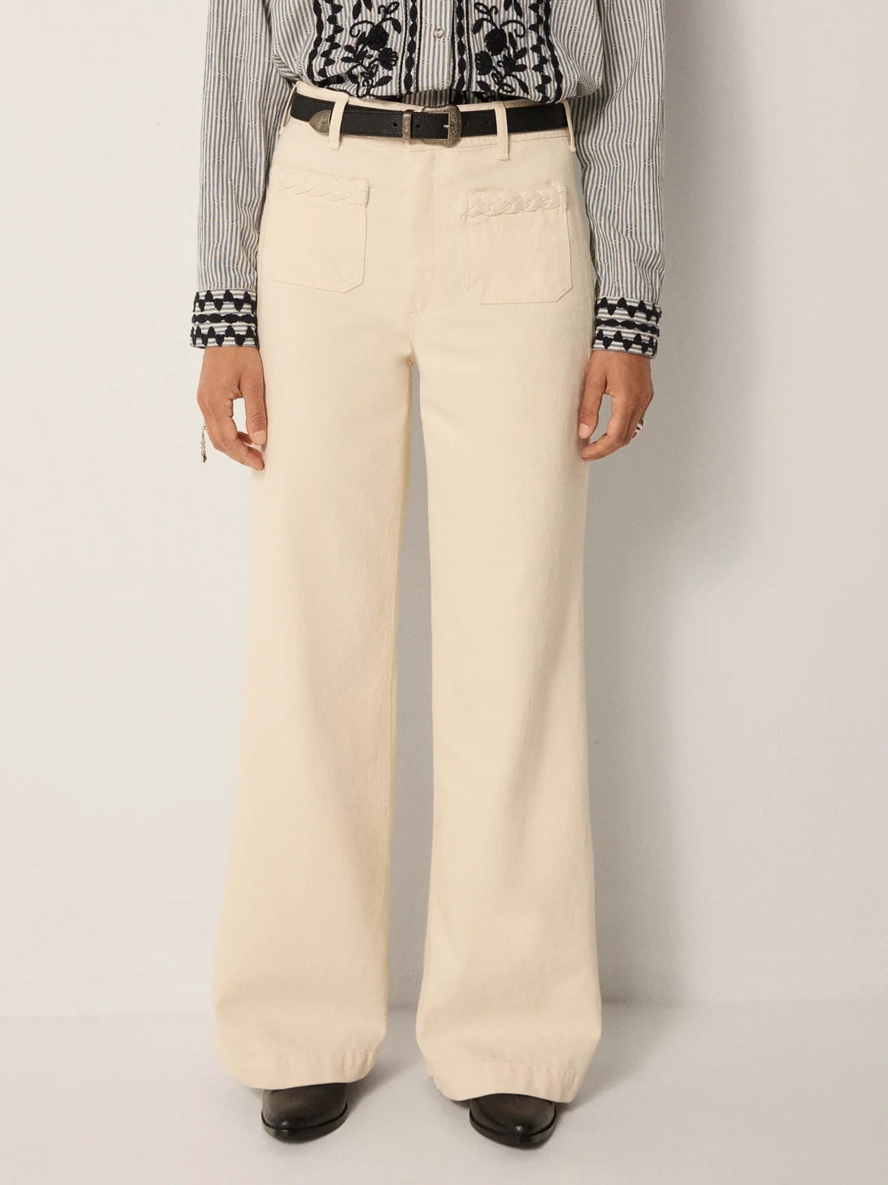 Maison Hotel - Hamlet Pant - Maxton Ecru