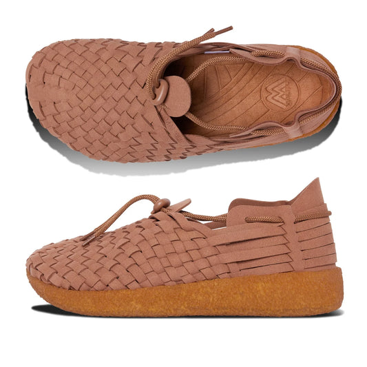Latigo | Suede Vegan Leather | Crepe | Walnut