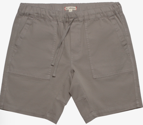 All View Furlough Short - Light Grey