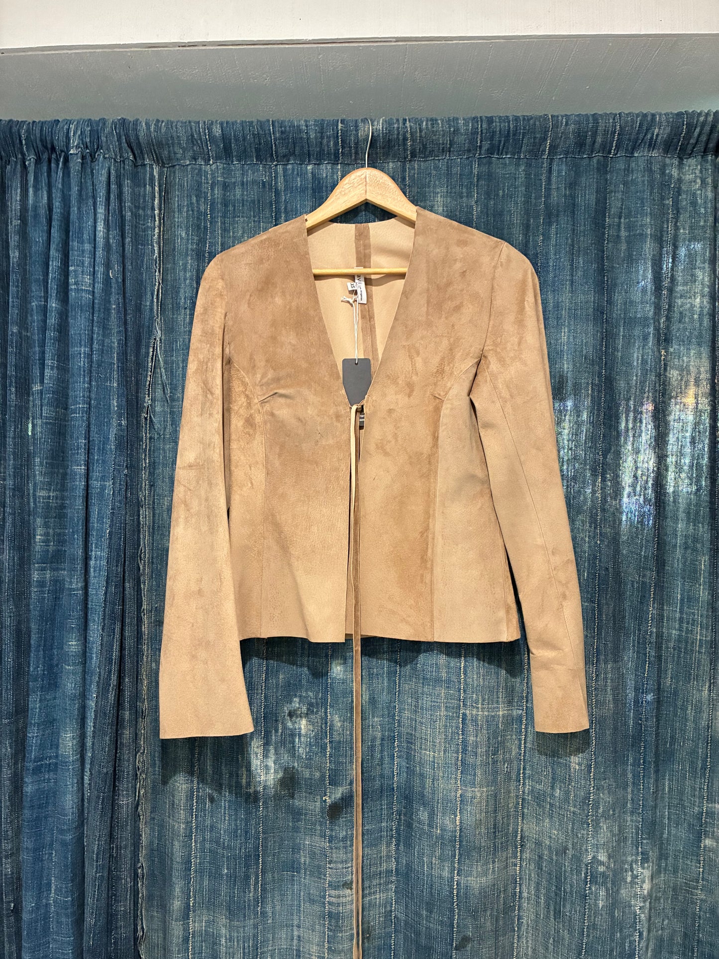Stavii Suede Jacket Taupe