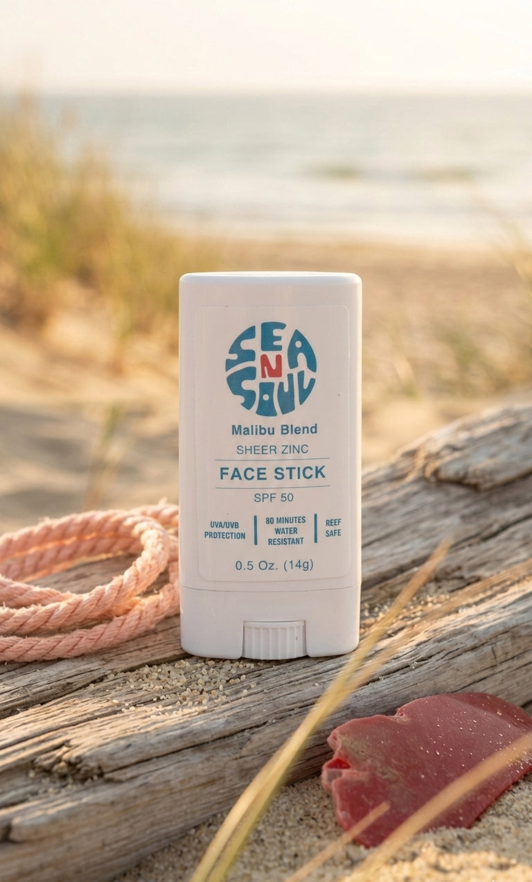 Sea N Soul Face Stick Sheer Zinc SPF 50