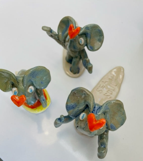MASA Ceramic Elephant heart