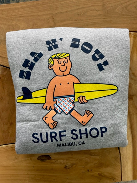 Sea N Soul Shop Gray Crewneck