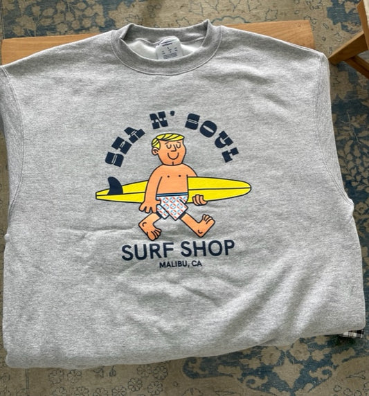 Sea N Soul Shop Gray Crewneck