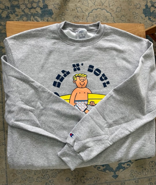 Sea N Soul Shop Gray Crewneck
