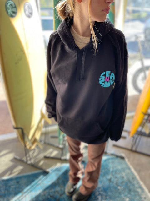 Sea N Soul Black Hoodie