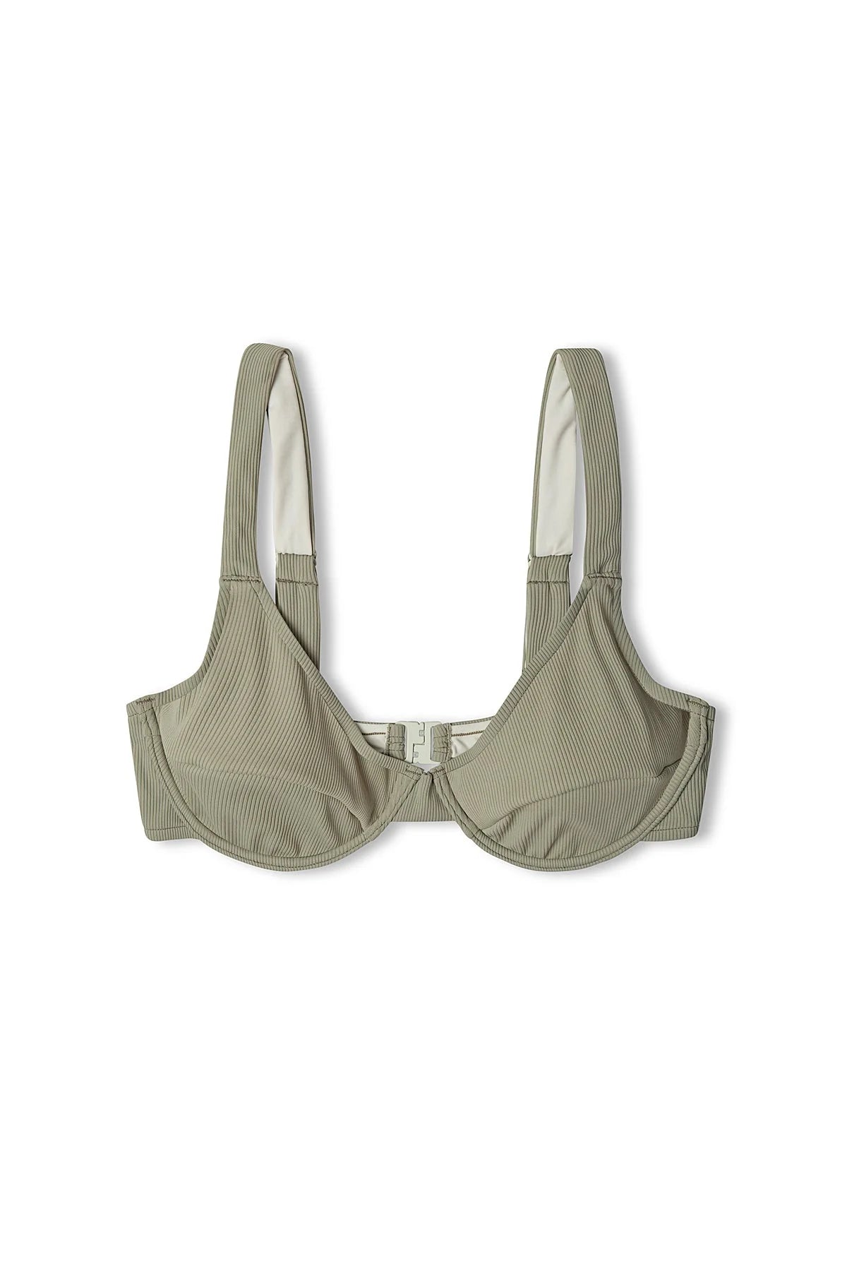 MOSS RIB BALCONETTE BRA