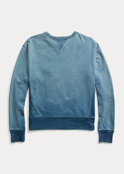Indigo French Terry Crewneck Sweatshirt