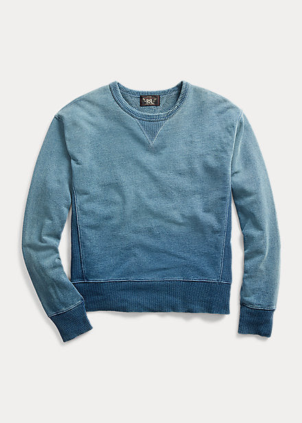 Indigo French Terry Crewneck Sweatshirt