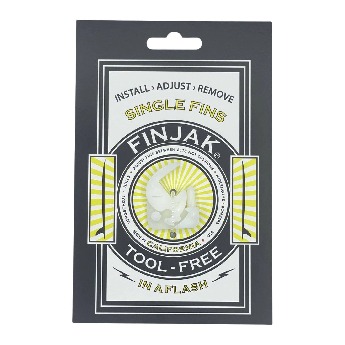 Finjak - Tool Free Fin Instillation