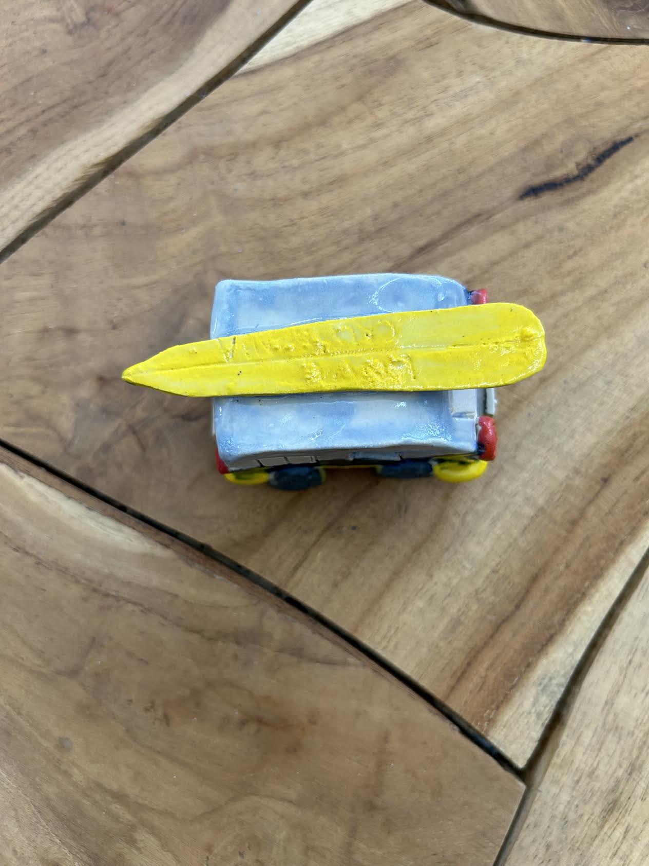 Hand Sculpted Surf Truck and Camper