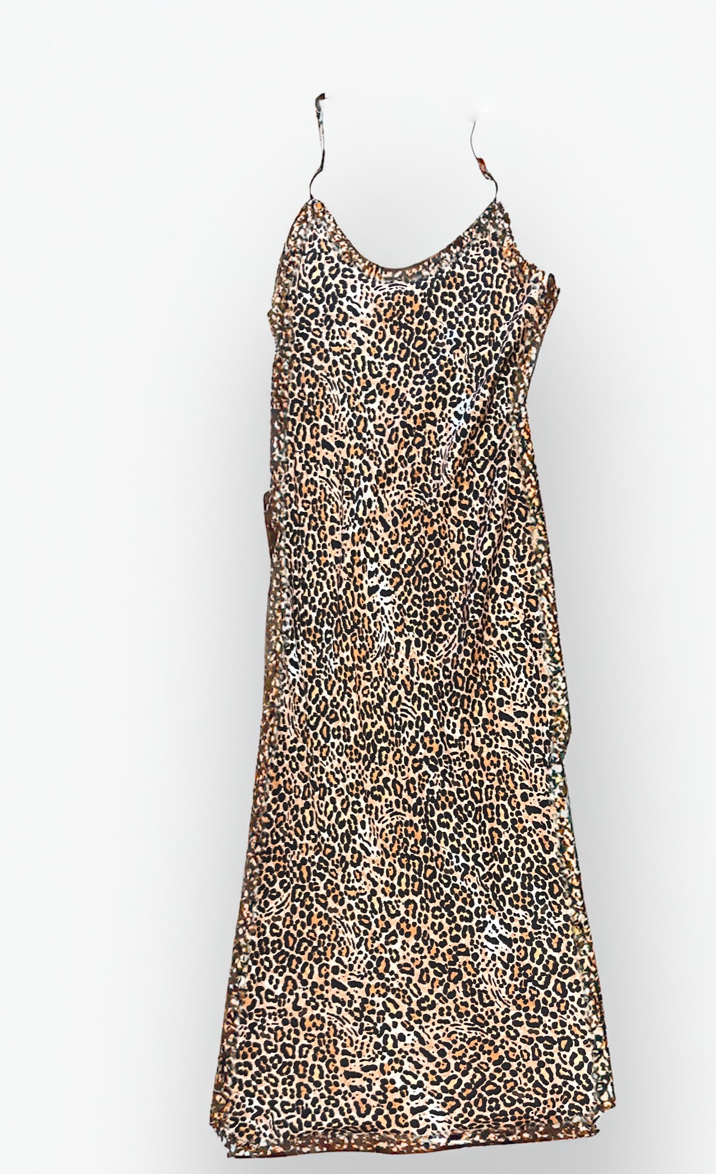 Leopard Print Bias Dress