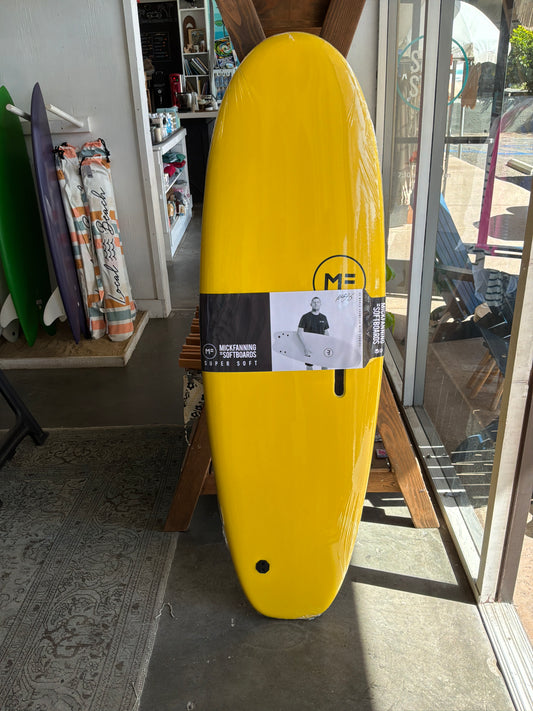 MINI BEASTIE SUPER SOFT- SUNSHINE FUTURES 5'6 x 21 x 2 1/2" 34.00L