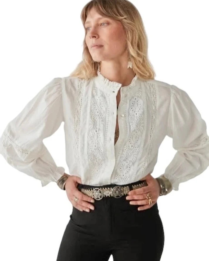 Emanuelle Blouse - Panna Cotta
