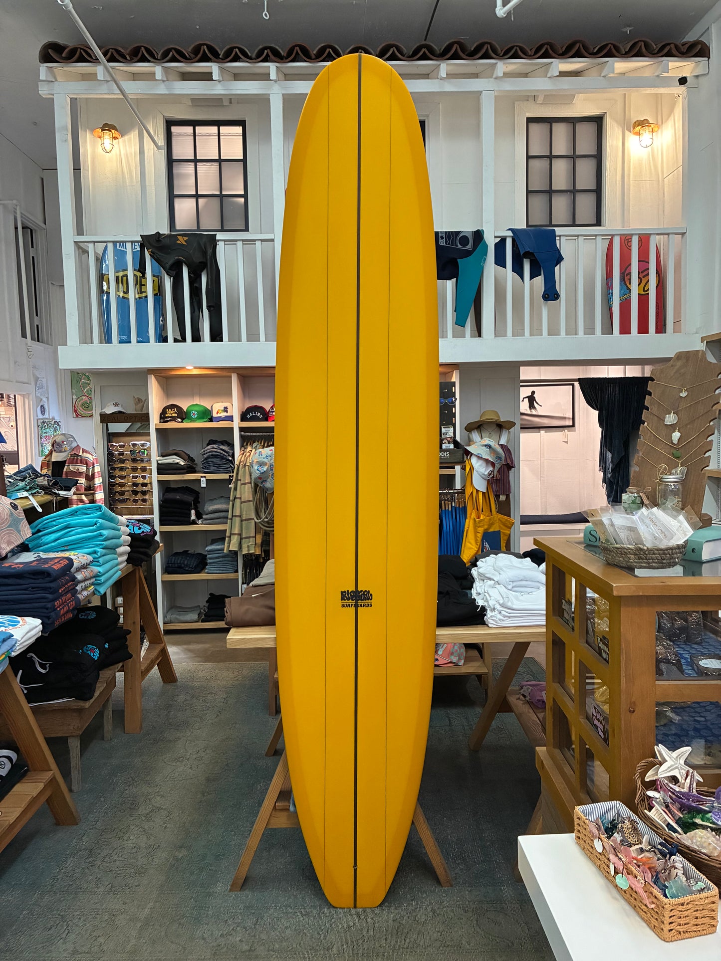 Big Carl 9'6" El Camino single fin Yellow