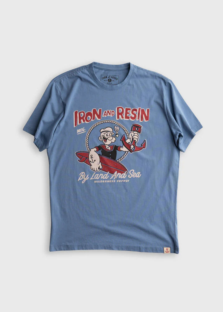 Iron and Resin By Land and By Sea Teee