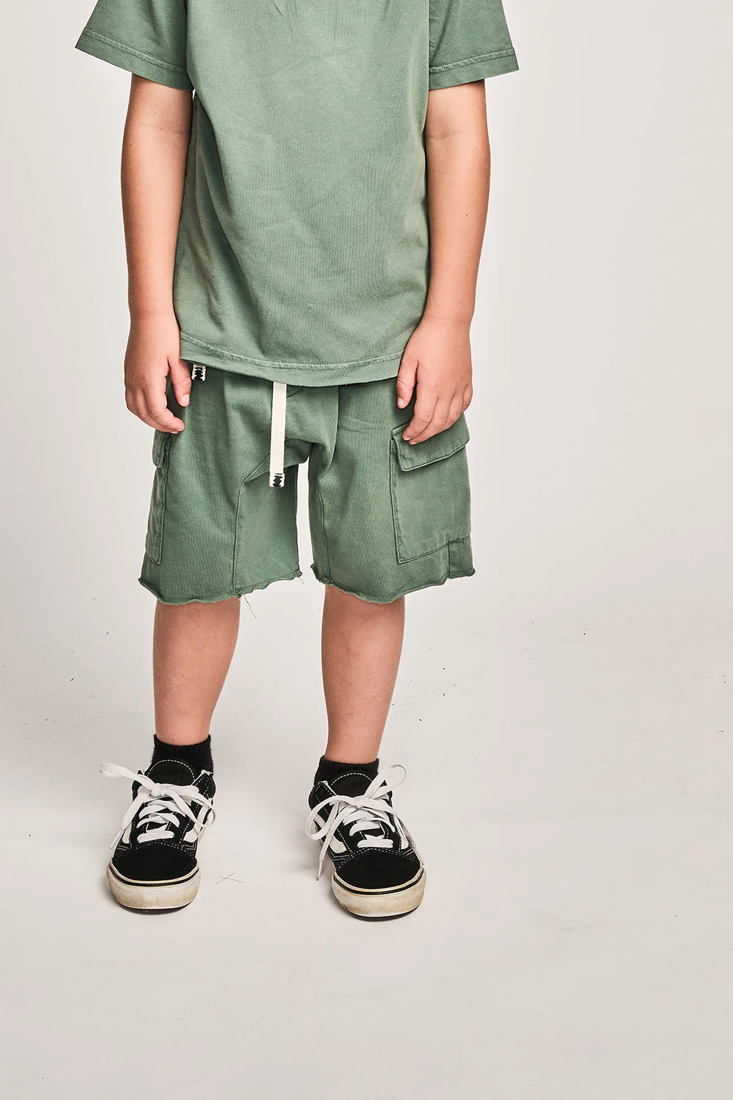 Fave Cargo Short - Washed New Green